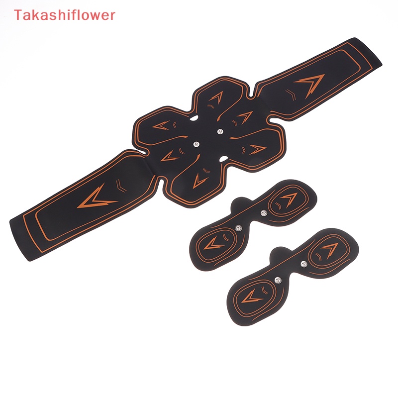 [TakashiflowerV] Thiết Bị Tập Cơ Bụng EMS ABS Mô Phỏng Điện Cực Sạc USB Tại Nhà