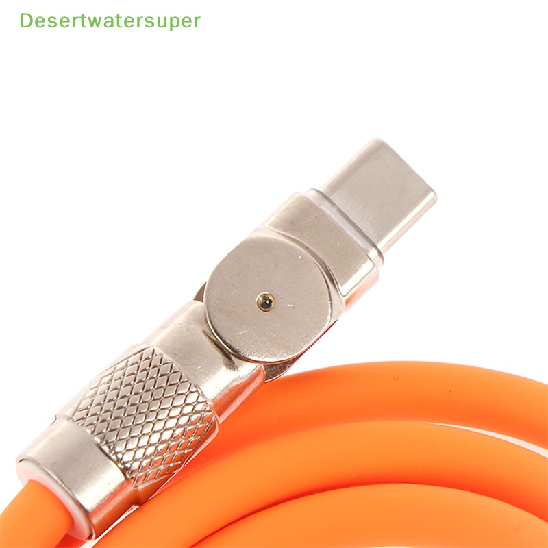 1 Dây Cáp Sạc Nhanh 120W 6A Micro USB Type C Xoay 180 Độ