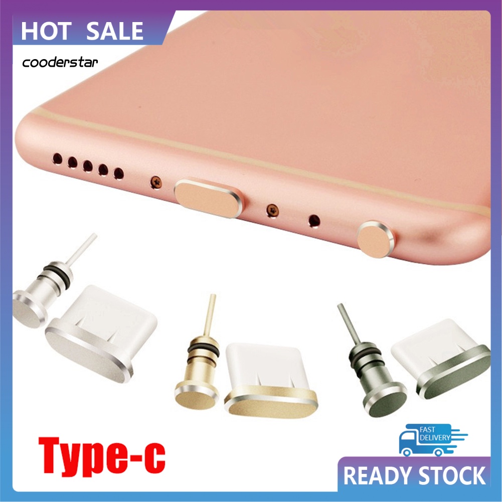 Nút Cắm Cổng Sạc / Tai Nghe Type-C Micro USB Chống Bụi Cho Điện Thoại Android iPhone