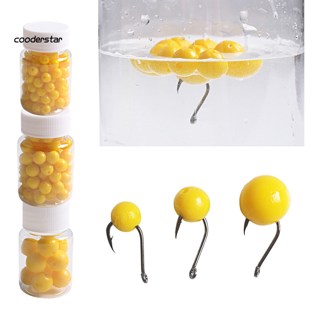 Phao Nổi Câu Cá Bằng Silicone 8 / 10 / 14mm Mùi Hương Bắp Tái Sử Dụng Linh Hoạt