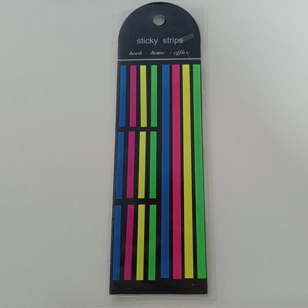 Miếng Dán Ghi Chú Dạ Quang Siêu Mỏng Tiện Dụng Cho Trường Học / Văn Phòng Note