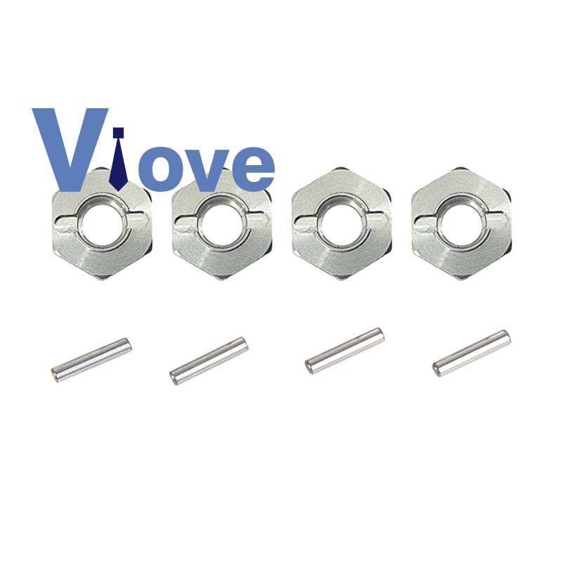 Bánh Xe Lục Giác Hub Adapter 12 Mm Cho MJX Hyper Go H16 16207 16208 16209 16210 14301 14302 RC Xe Nâ