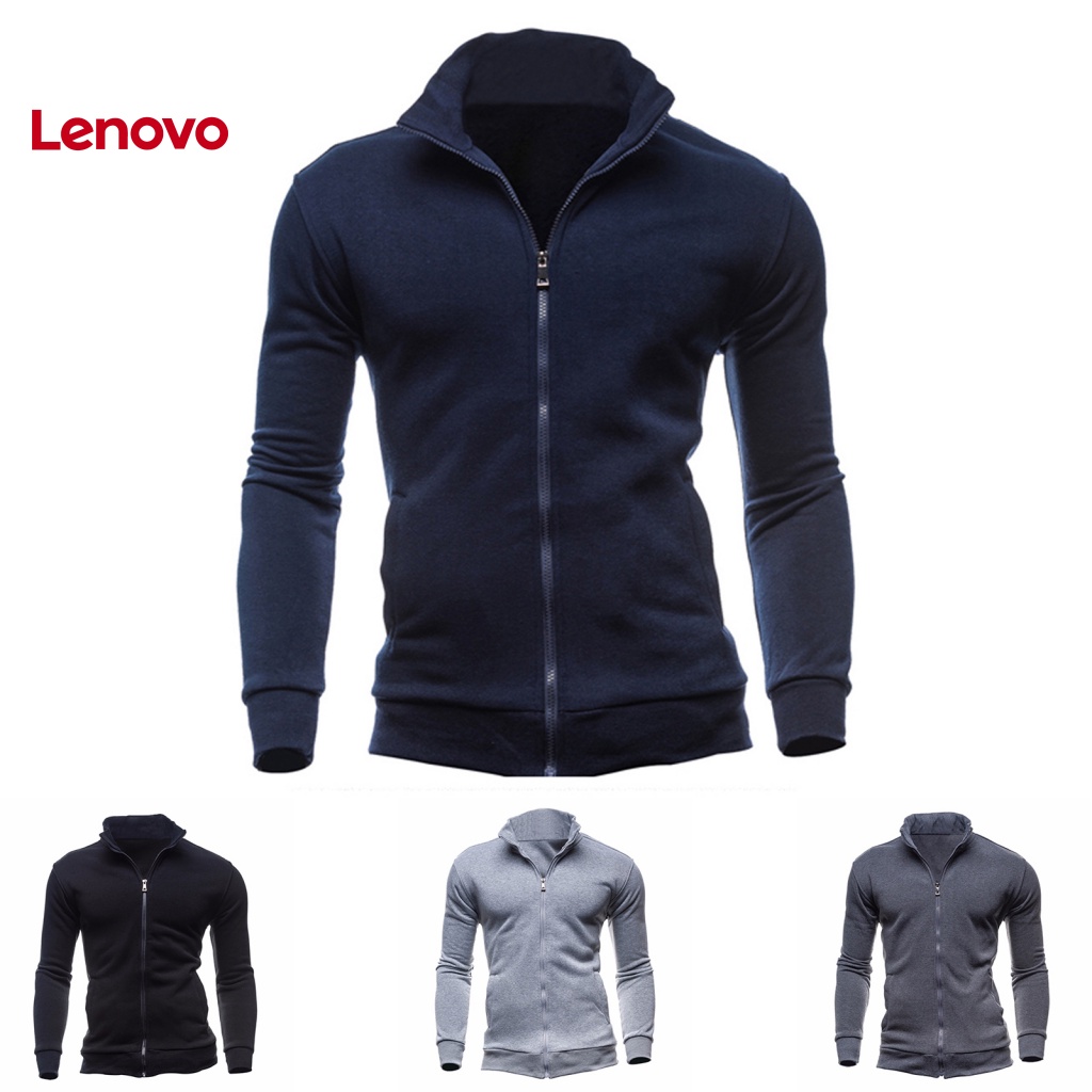 Áo Khoác Nam Mỏng Màu Sắc Trơn Có Khóa Kéo In Hình Hoa Hướng Dương Thời Trang Đường Phố