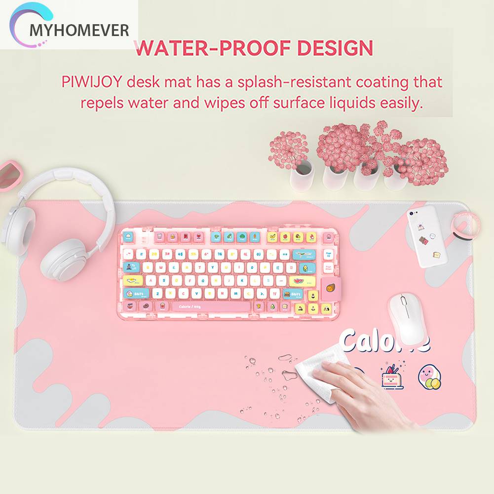 Tấm Lót Chuột Và Bàn Phím Cỡ Lớn Dày Dặn Chống Trượt Tiện Dụng Cho Máy Tính