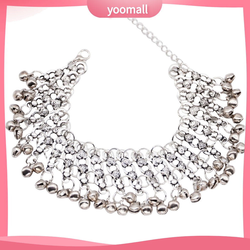 Lắc Chân Đính Hạt Và Tua Rua Phong Cách Vintage Gợi Cảm Cho Nữ