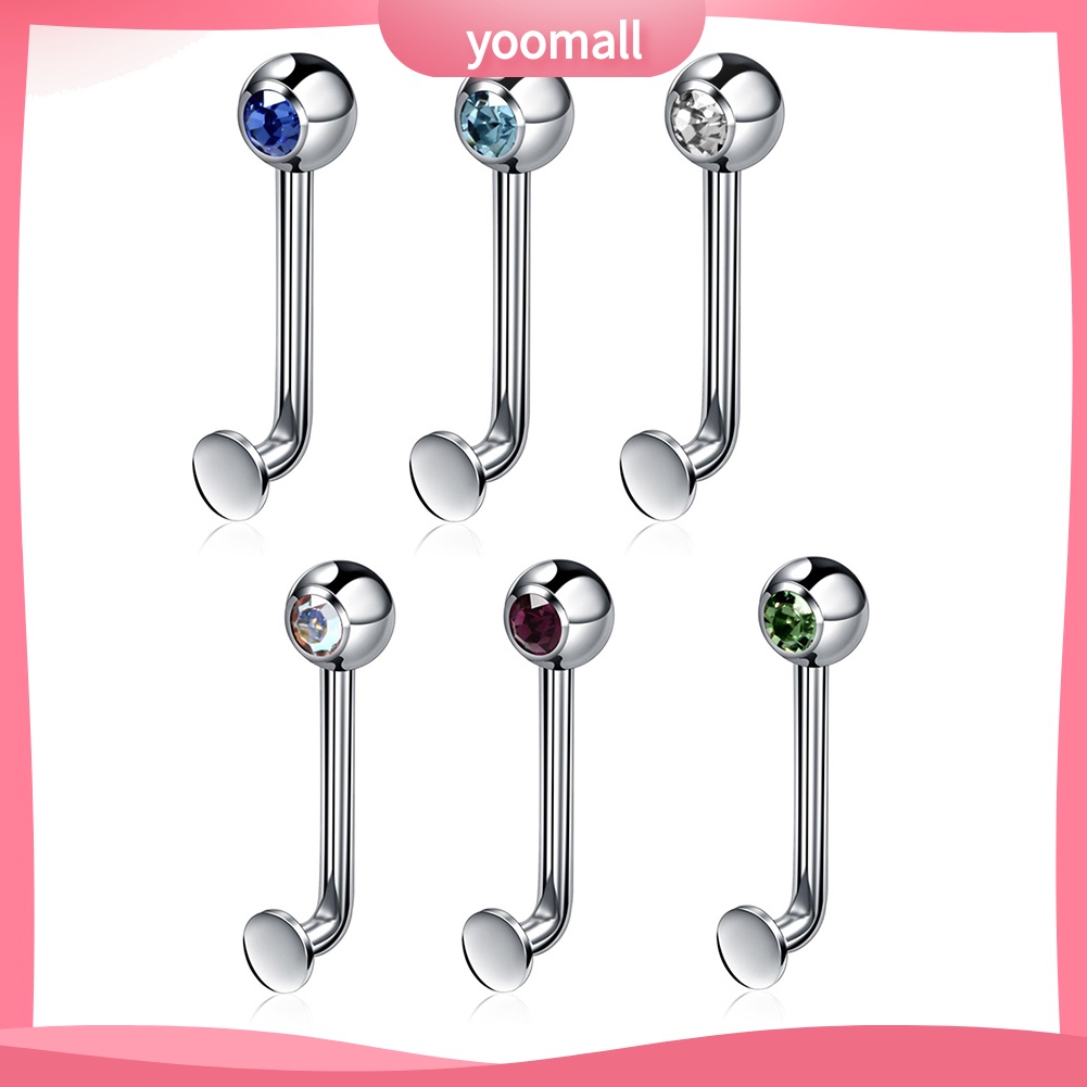 1 Khuyên Xỏ Cơ Thể Thời Trang Bằng Thép Không Gỉ