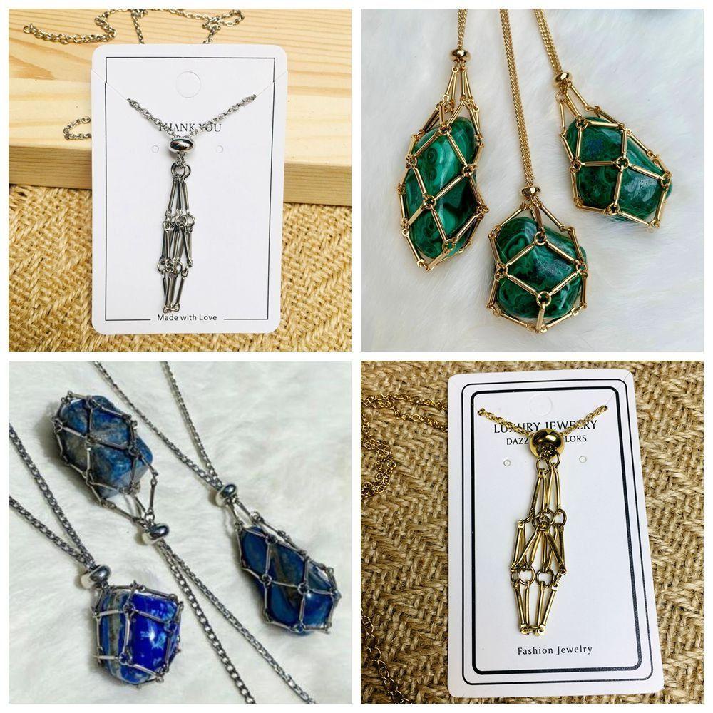 Giá Đỡ Pha Lê Bằng Đồng Thay Đổi Màu Sắc Độc Đáo Trang Trí Vòng Cổ