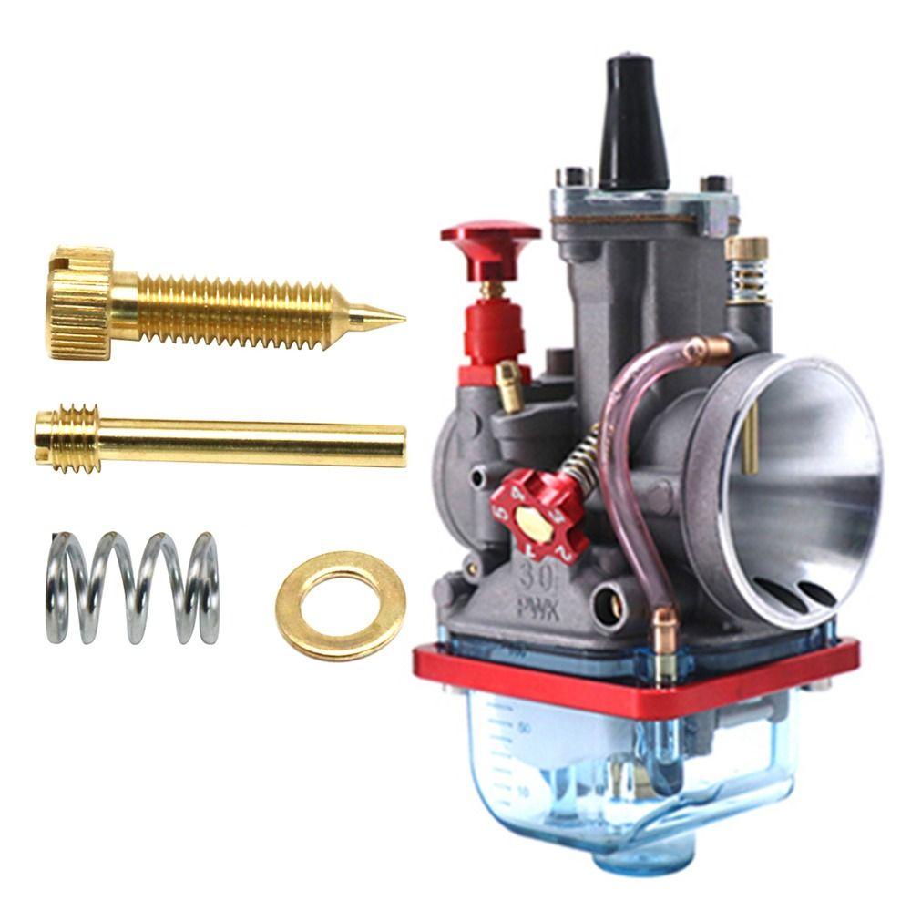 SUYO Bộ Chế Hòa Khí Tốc Độ Cao Kèm Ốc Vít Lò Xo Tùy Chỉnh Tiện Dụng Cho PWK28 30 34mm