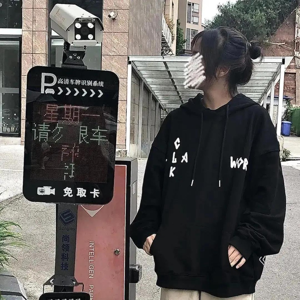 Áo Khoác Có Mũ Trùm Dáng Rộng Thiết Kế Mới Thời Trang Mùa Xuân Thu Theo Phong Cách