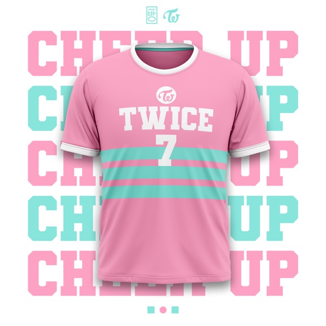 Twice Jersey Kpop Quần Áo Thăng Hoa Đầy Đủ