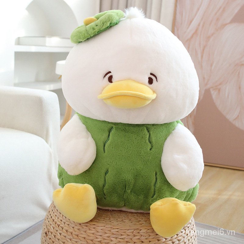 Thú Nhồi Bông Hình Chú Vịt Rhubarb Dễ Thương
