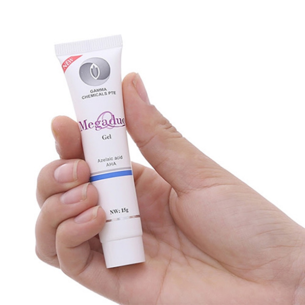 Megaduo Gel giảm mụn, giảm thâm, dưỡng da - Megaduo Azelaic acid & Glycolic acid  Gel 15g