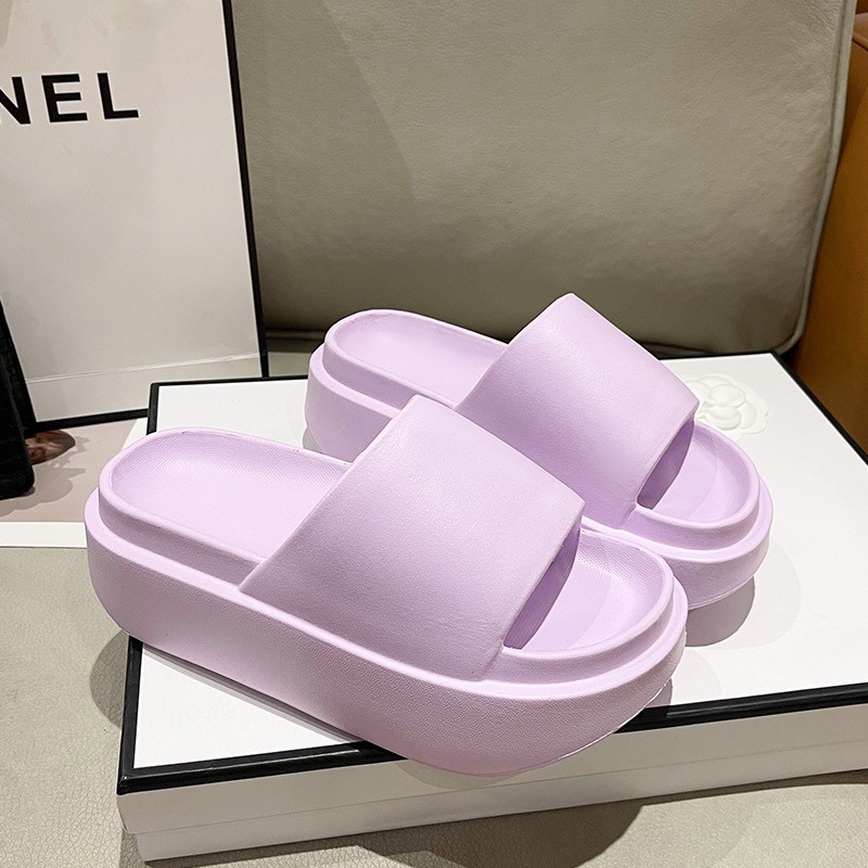 Dép Xỏ Ngón Cao Gót 5cm Thời Trang Đi Biển Cho Nữ