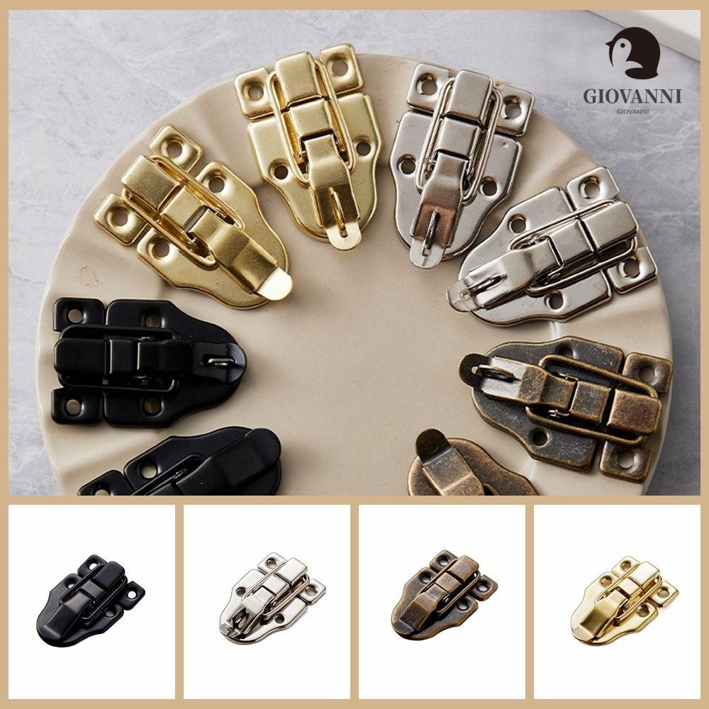 Goivanni Bộ 2 Khóa Cài Hộp Trang Sức Bằng Gỗ Phong Cách Vintage