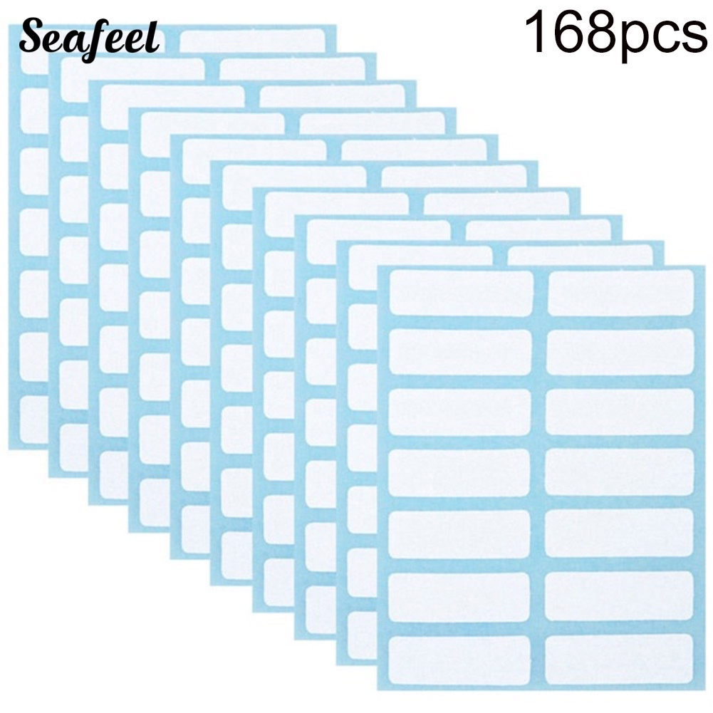 Set 168 Nhãn Dán Ghi Tên Tự Dính Tiện Dụng Cho Học Sinh / Văn Phòng