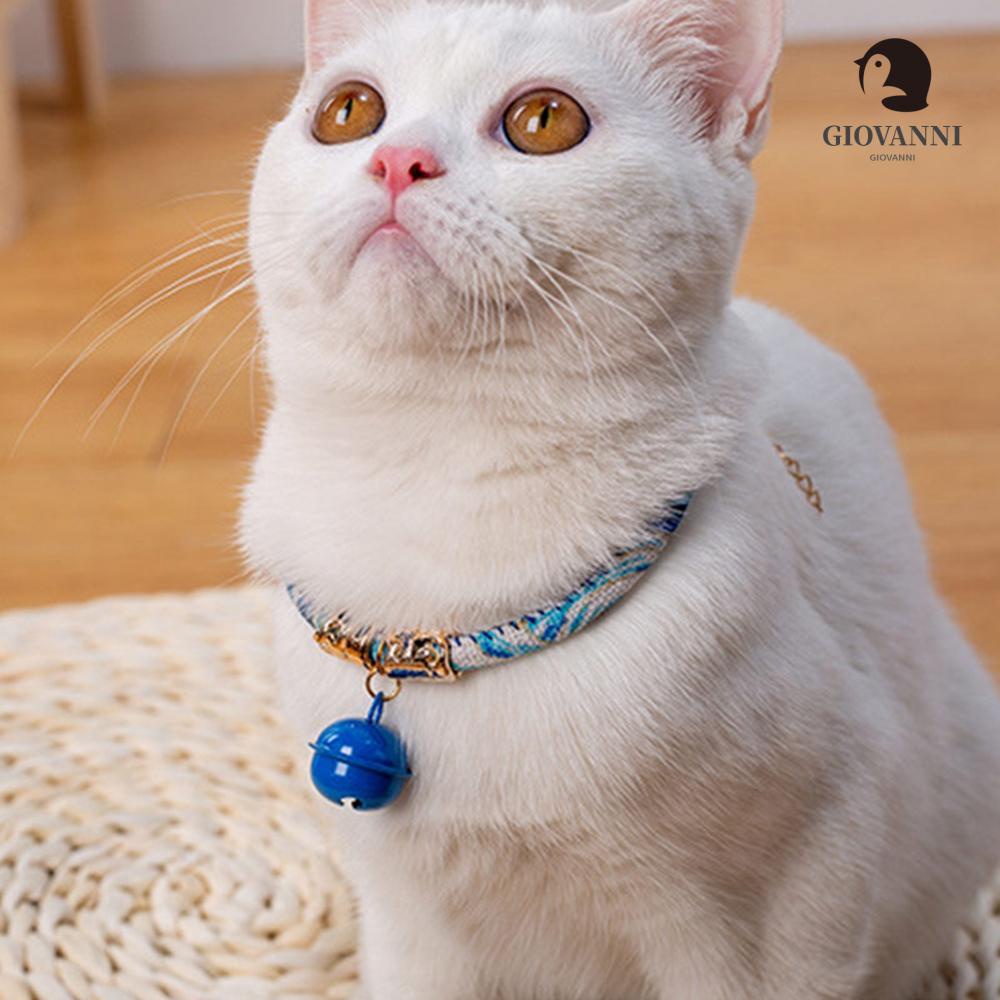 Giovanni Vòng Cổ Có Chuông Trang Trí Cho Mèo