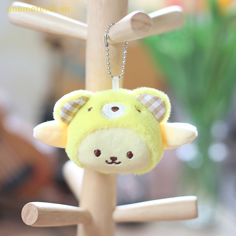 Onemetertn Móc Khóa Hello Kitty Sanrio Kuromi Cinnamoroll Nhồi Bông Đáng Yêu