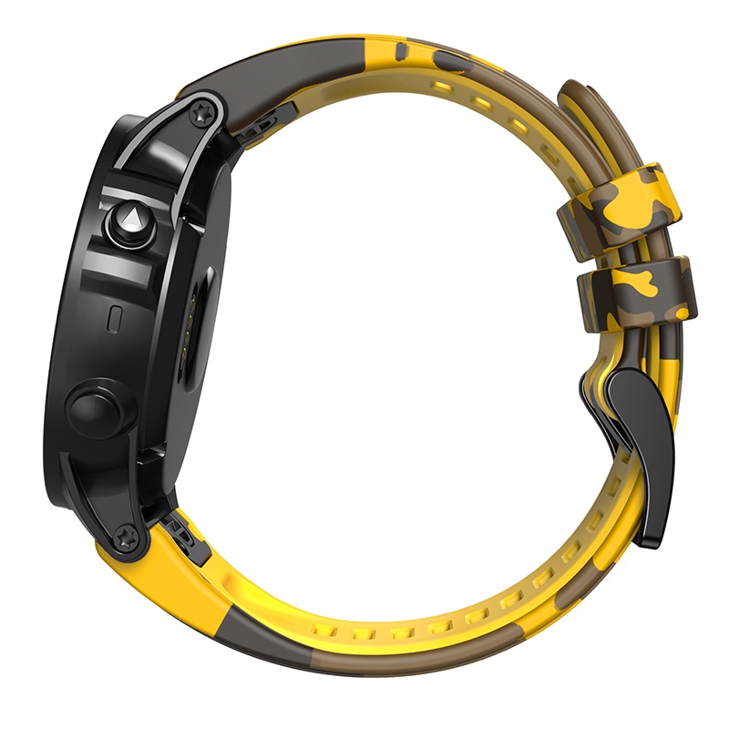 Dây Đeo Silicon Họa Tiết Rằn Ri Cho Đồng Hồ Thông Minh Garmin Approach s62 s60 s70 47mm