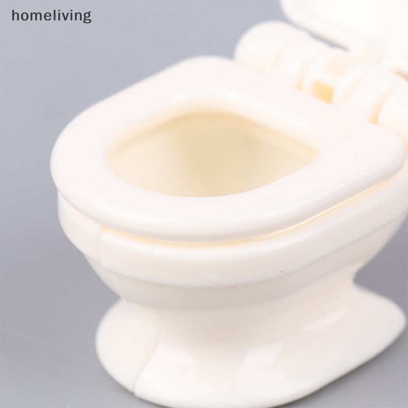 Mô Hình Nội Thất Phòng Tắm Màu Trắng Kiểu Vintage 1: 12 Trang Trí Nhà Búp Bê