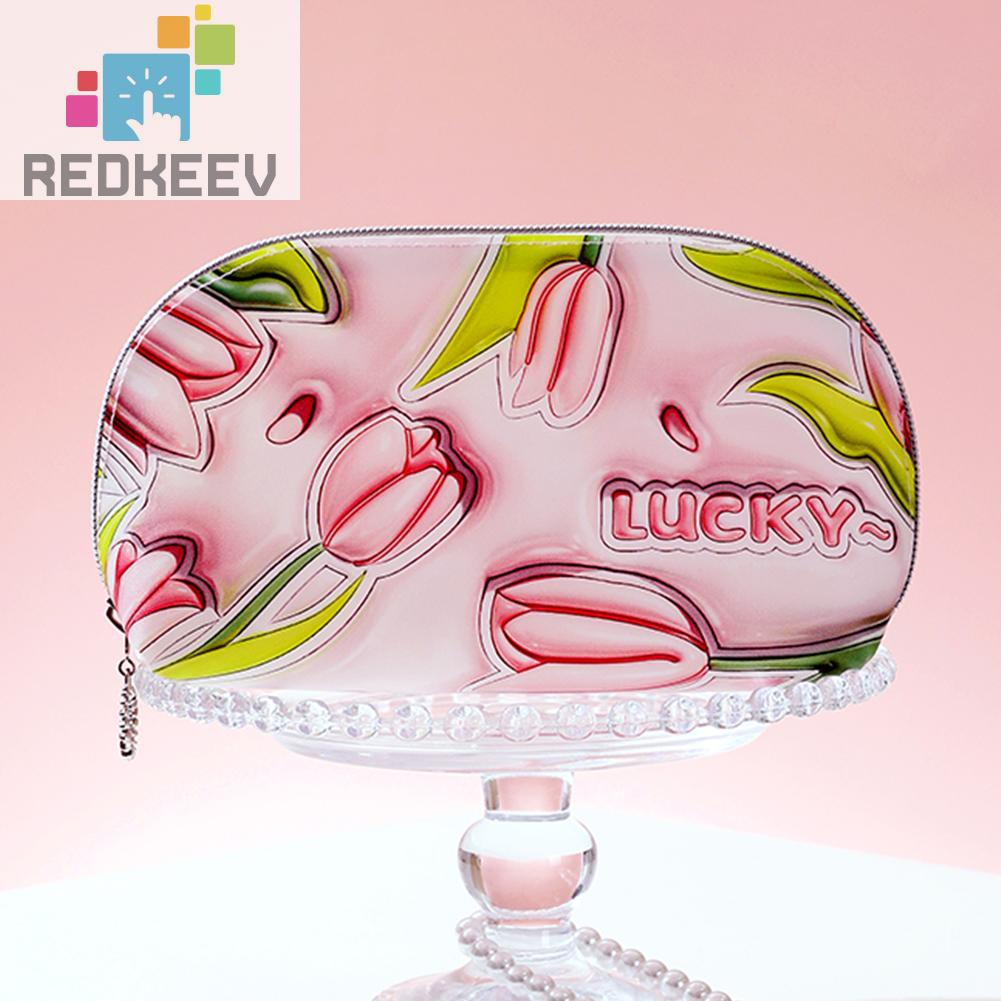 Túi Đựng Mỹ Phẩm 3D Họa Tiết Hoạt Hình Dễ Thương