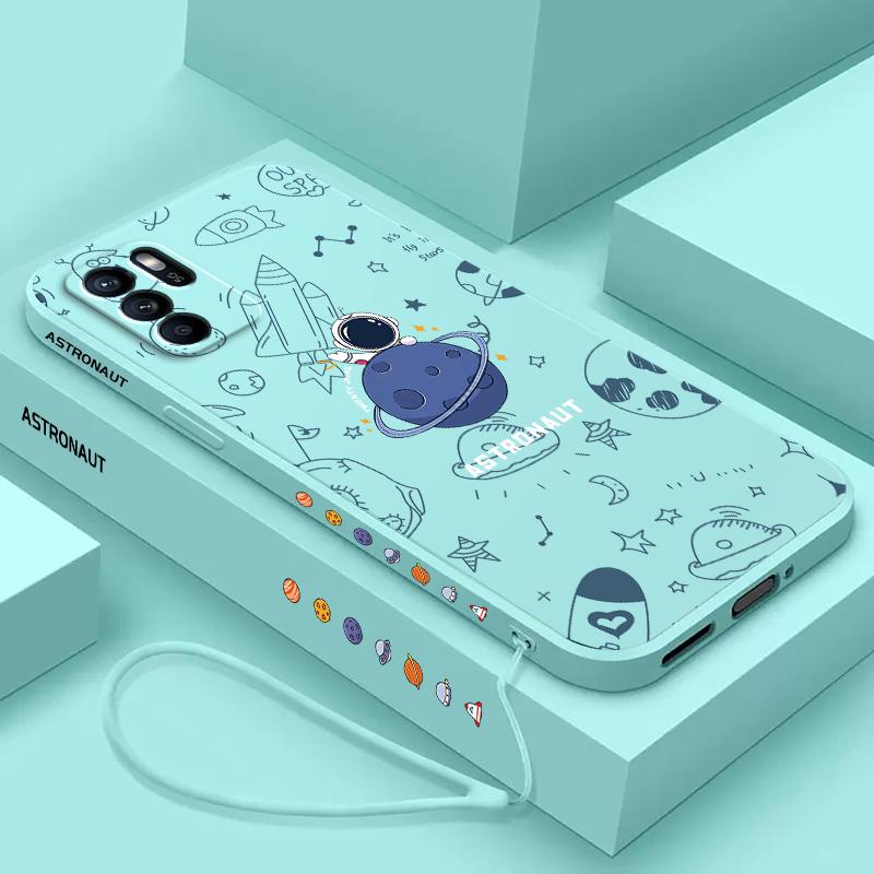 Ốp Lưng OPPO Reno 6Z 5G Ốp Điện Thoại Silicon In Logo Nasa Cho OPPO Reno 6Z 5G SSGS