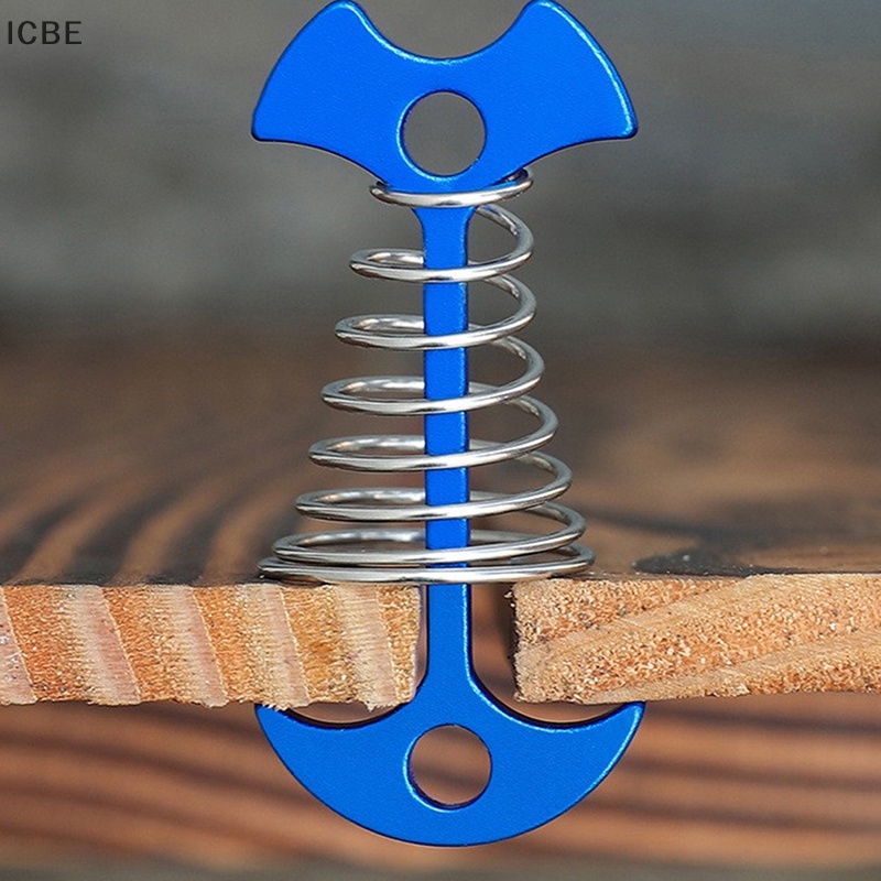 1 Móc Lò Xo Xương Cá Cố Định Lều Cắm Trại Tiện Dụng