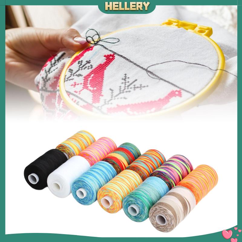 Set 12 Cuộn Chỉ Thêu Nhiều Màu Sắc