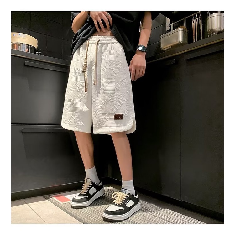 Quần Short Thể Thao Lưng Thun Dáng Rộng Cỡ Lớn Thời Trang Mùa Hè Cao Cấp Cho Nam