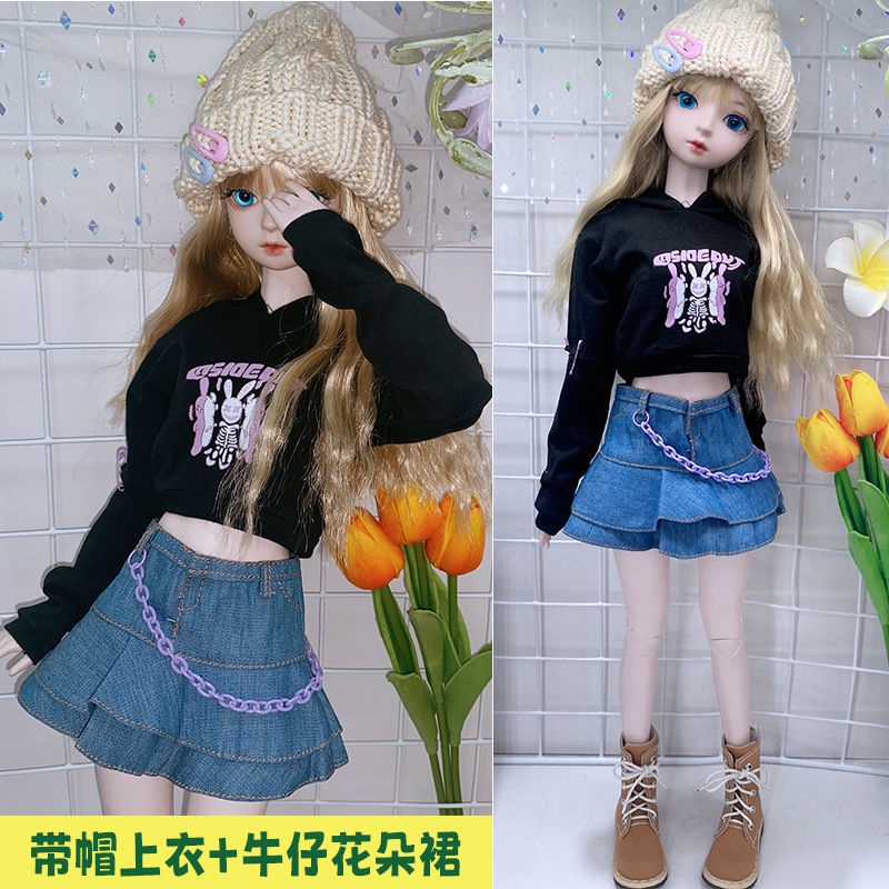 Set Đồ 3 Món Áo Váy Ngắn Dễ Thương Phong Cách Mới Năm 2022 Cho Búp Bê Barbie