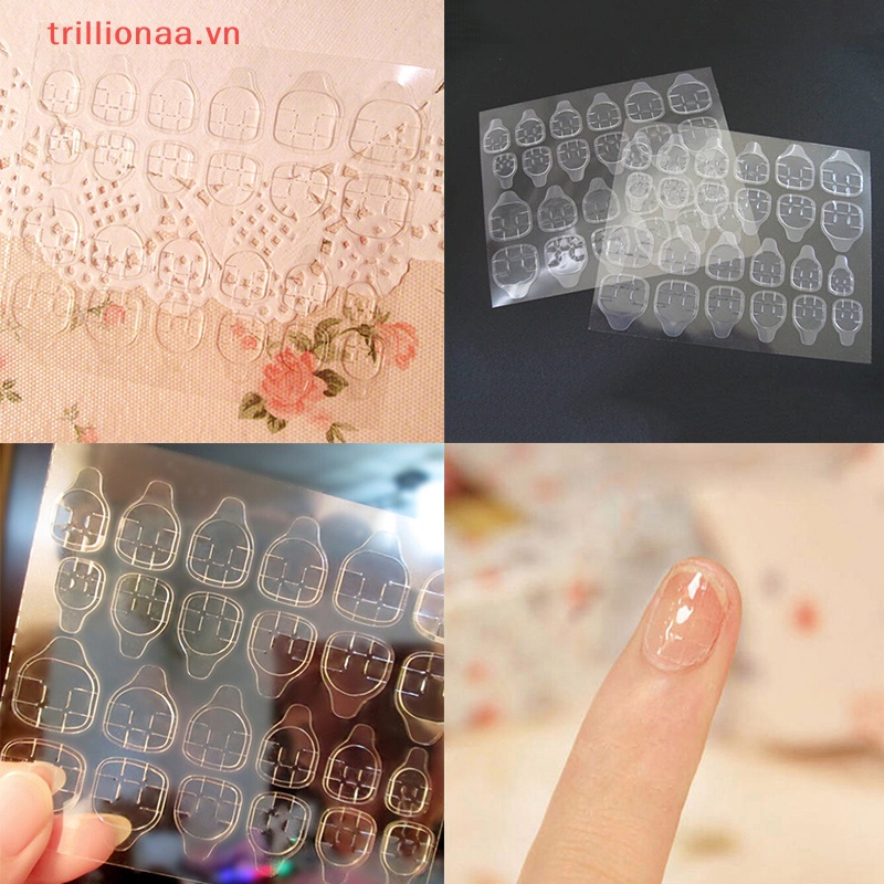 Bộ 24 Móng Tay Giả Hai Mặt Siêu Mỏng Chắc Chắn