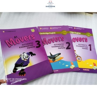 Cambridge English Movers 1,2,3 - tặng file mp3