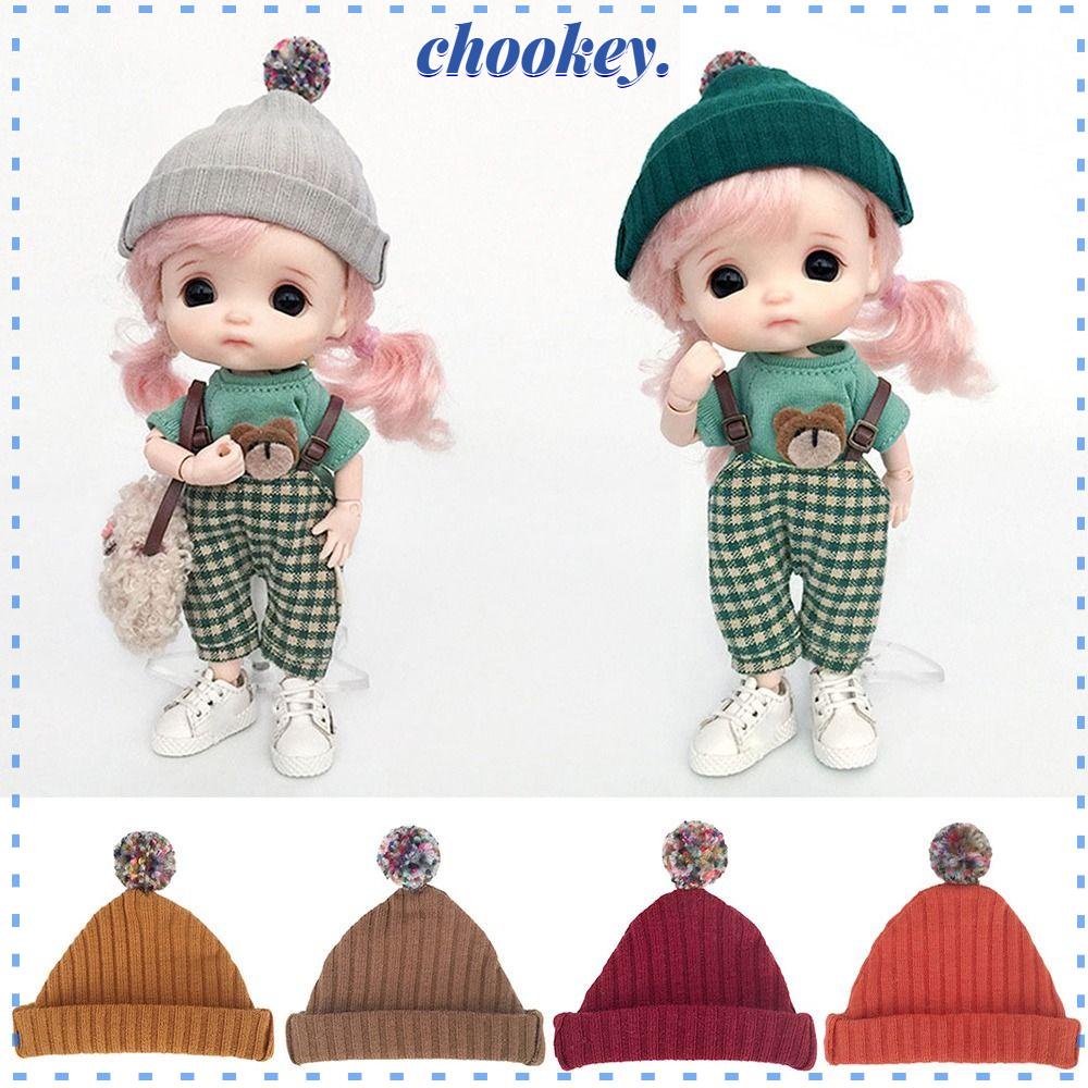 Mũ Len Thời Trang Cho Búp Bê Obitsu11 12~16cm