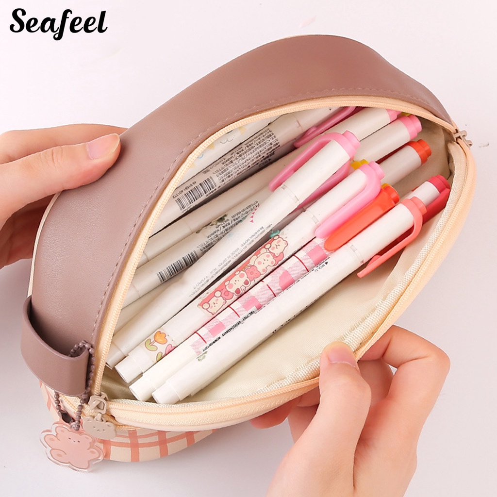 Bóp Viết Hai Lớp Sức Chứa Lớn Họa Tiết Dễ Thương Cho Nữ