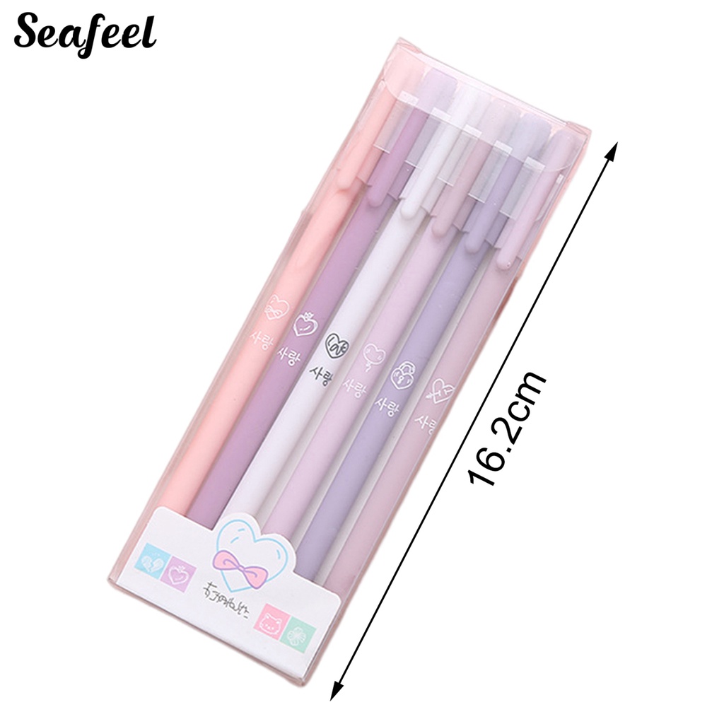 Set 6 Bút Bi Ngòi 0.5mm Có Thể Thay Thế Cho Văn Phòng