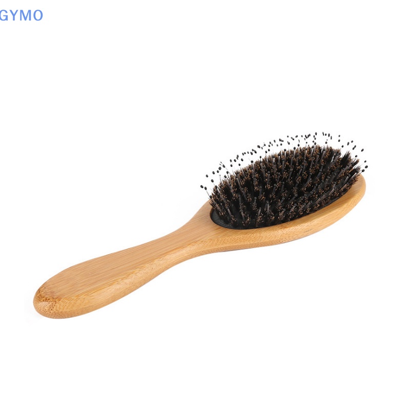 1 Lược Chải Tóc Tay Cầm Bằng Tre Tự Nhiên Chống Tĩnh Điện