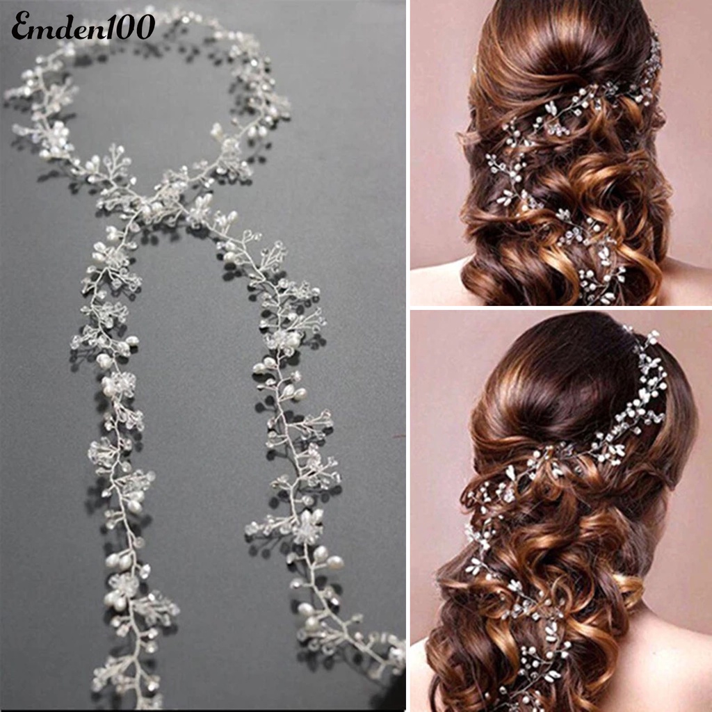 Cài Tóc Đính Đá Và Ngọc Trai Thời Trang Cho Cô Dâu