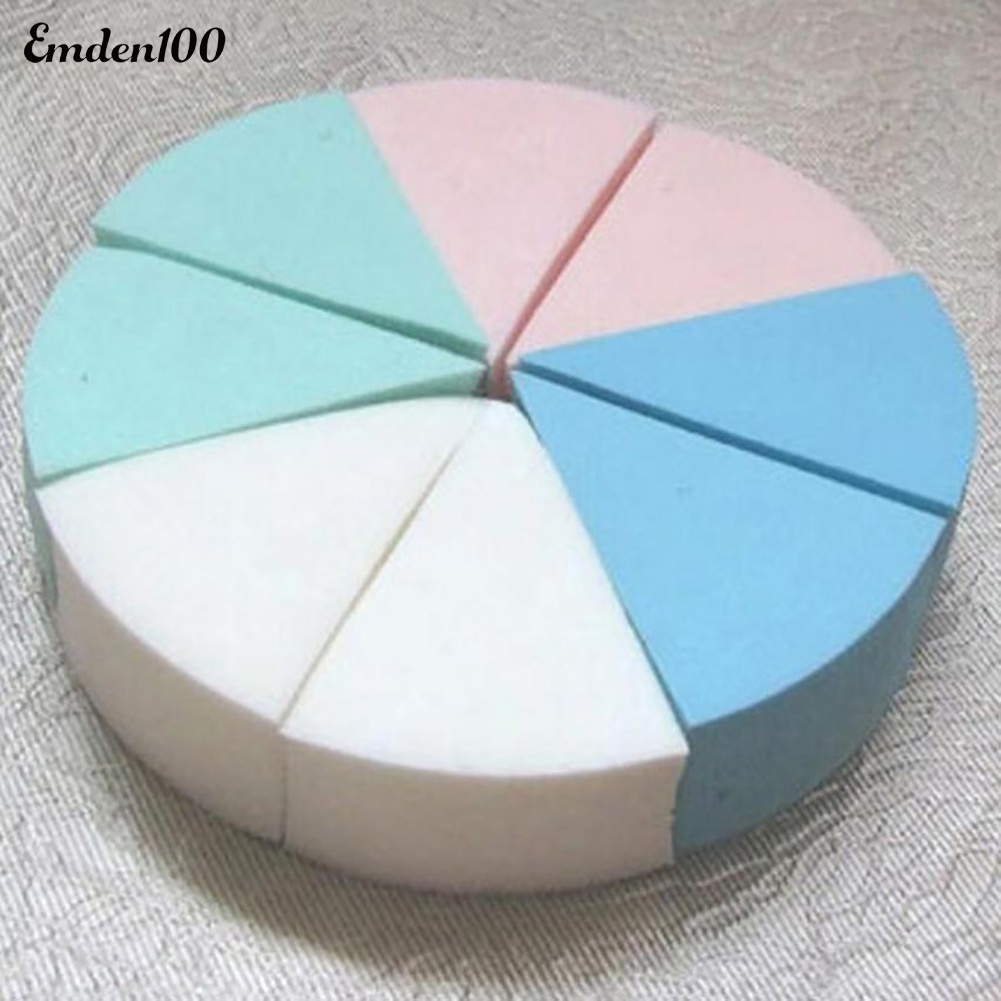 Set 8 Mút Trang Điểm Hình Tam Giác Mềm Mịn Chuyên Nghiệp