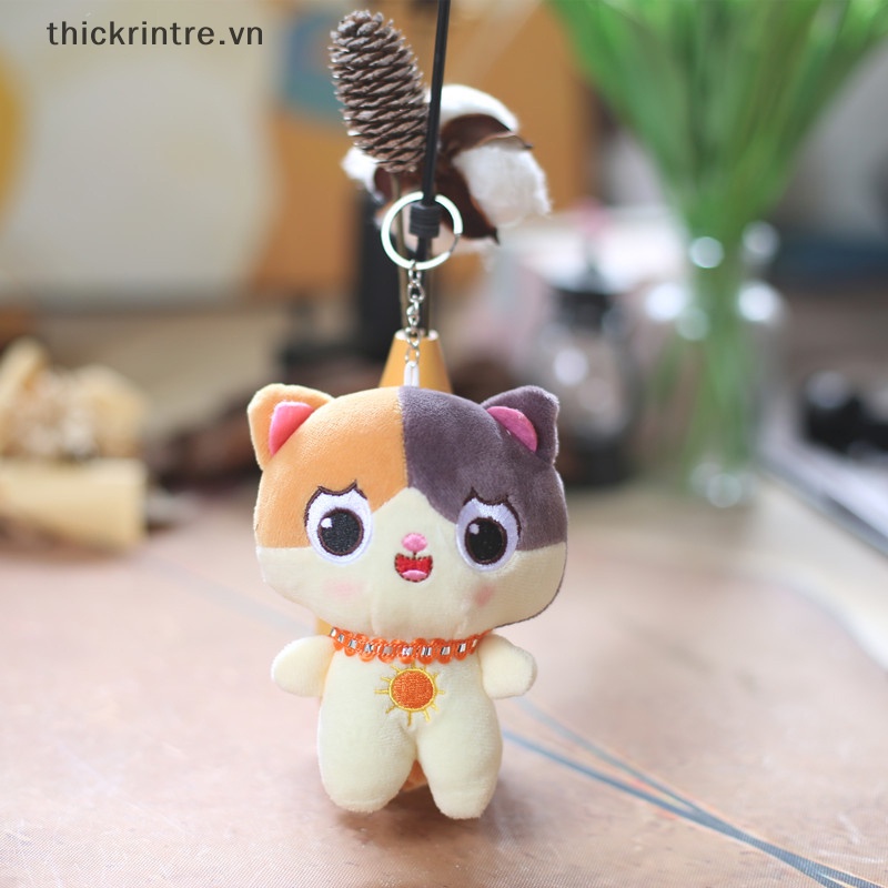 Thú Nhồi Bông Hình Mèo Kitty / Cáo Đáng Yêu Treo Móc Khóa / Túi Xách Cho Bé