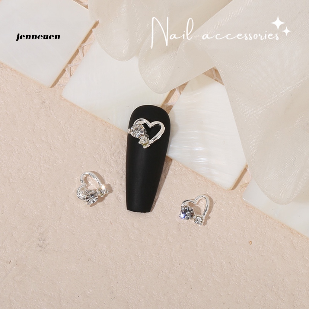 Bộ 20 Phụ Kiện Trang Trí Móng Tay Hình Nơ 3D Bằng Hợp Kim Lấp Lánh