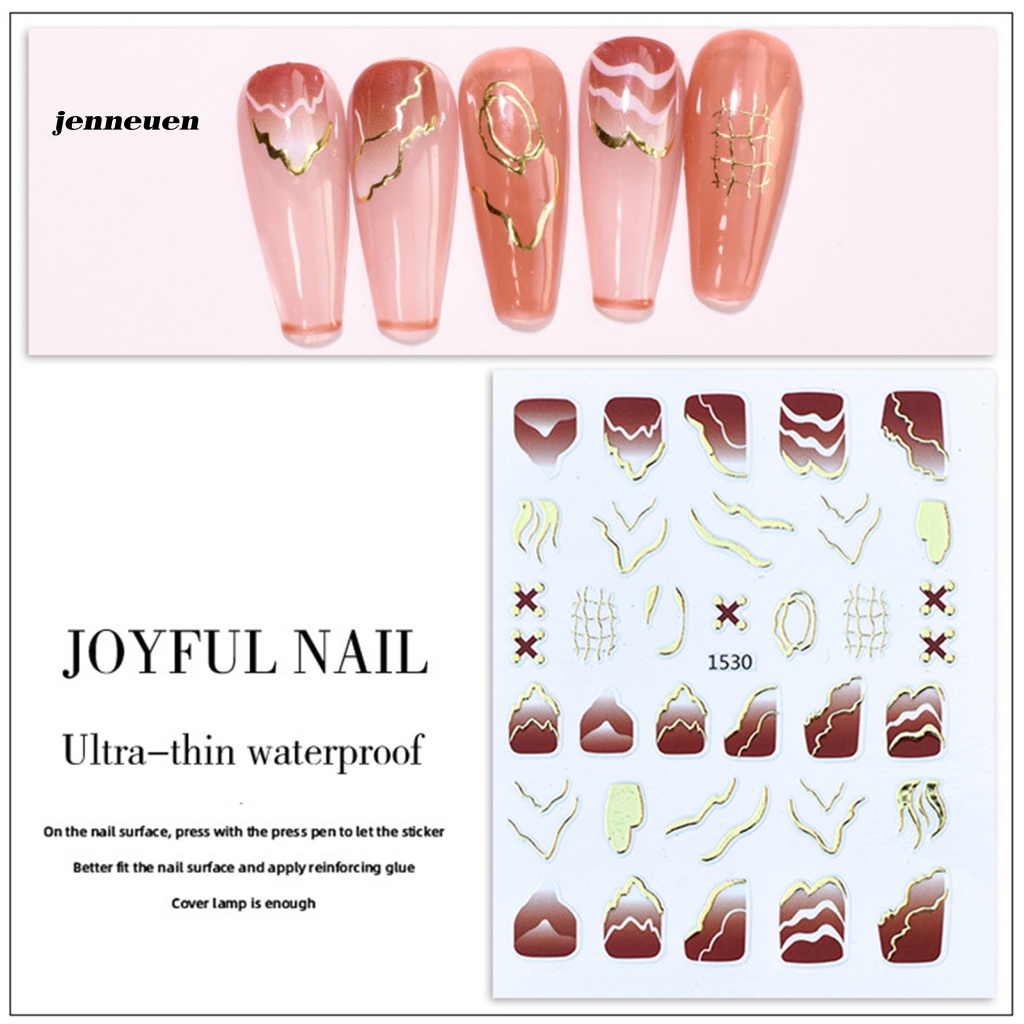 Giấy Foil Trơn Mịn Không Phai Màu Dùng Trang Trí Móng Tay Nghệ Thuật DIY