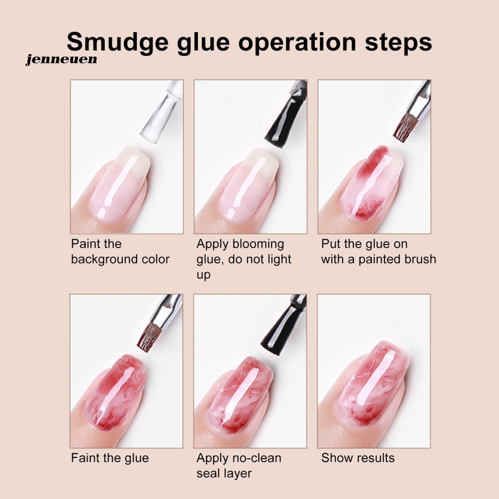 Keo Dán Móng 12ml Màu Gradient Đa Năng Dành Cho Nữ