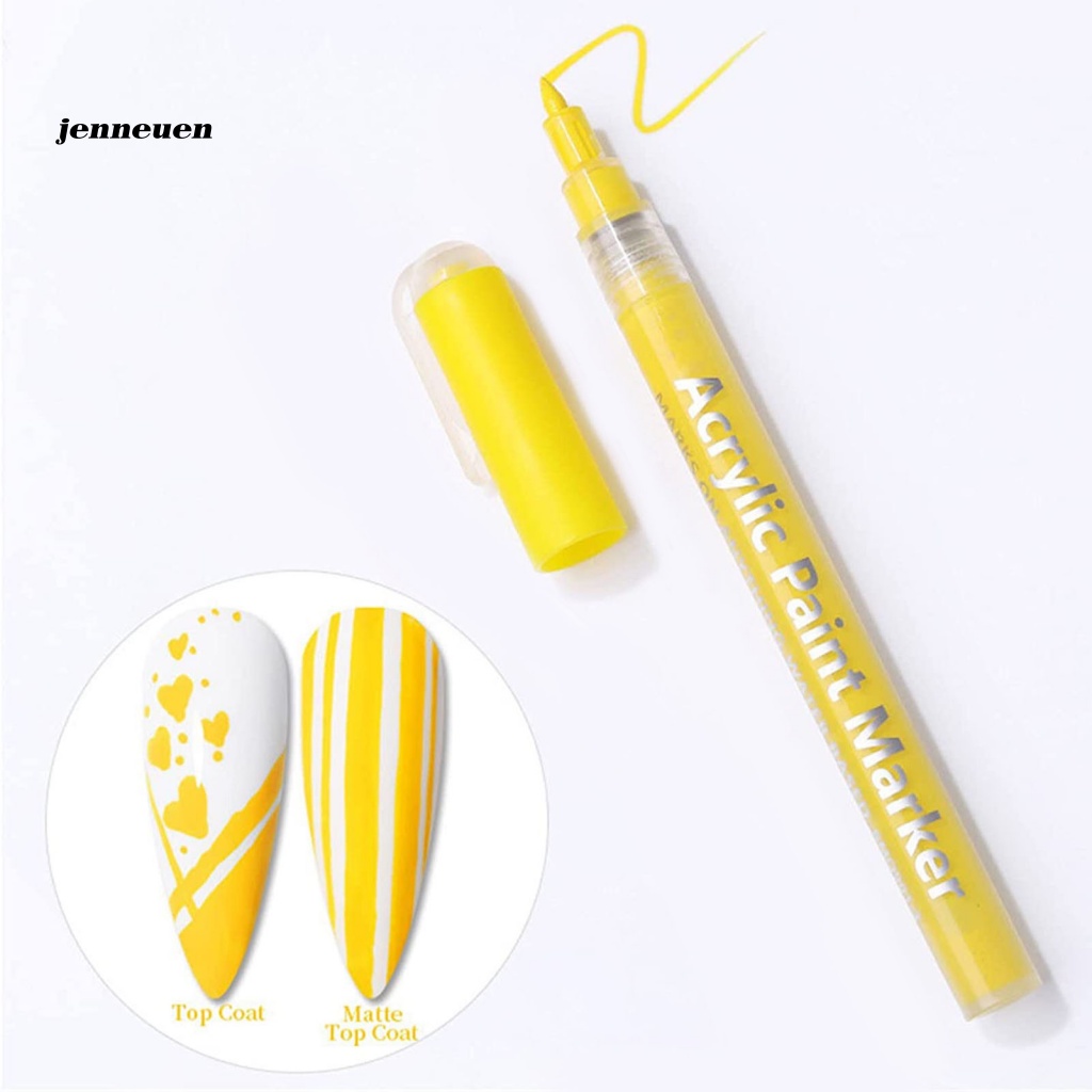 Bút Vẽ Móng Nghệ Thuật Graffiti Lâu Trôi Chống Nước Chuyên Dụng Cho Salon