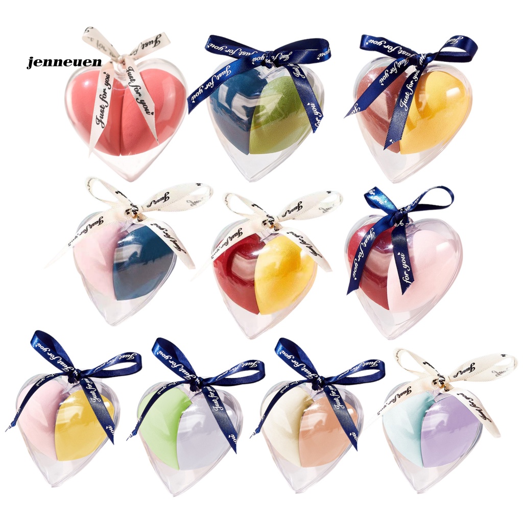 1 Bộ Mút Trang Điểm Hình Trứng Thoáng Khí Thoải Mái Cho Nữ