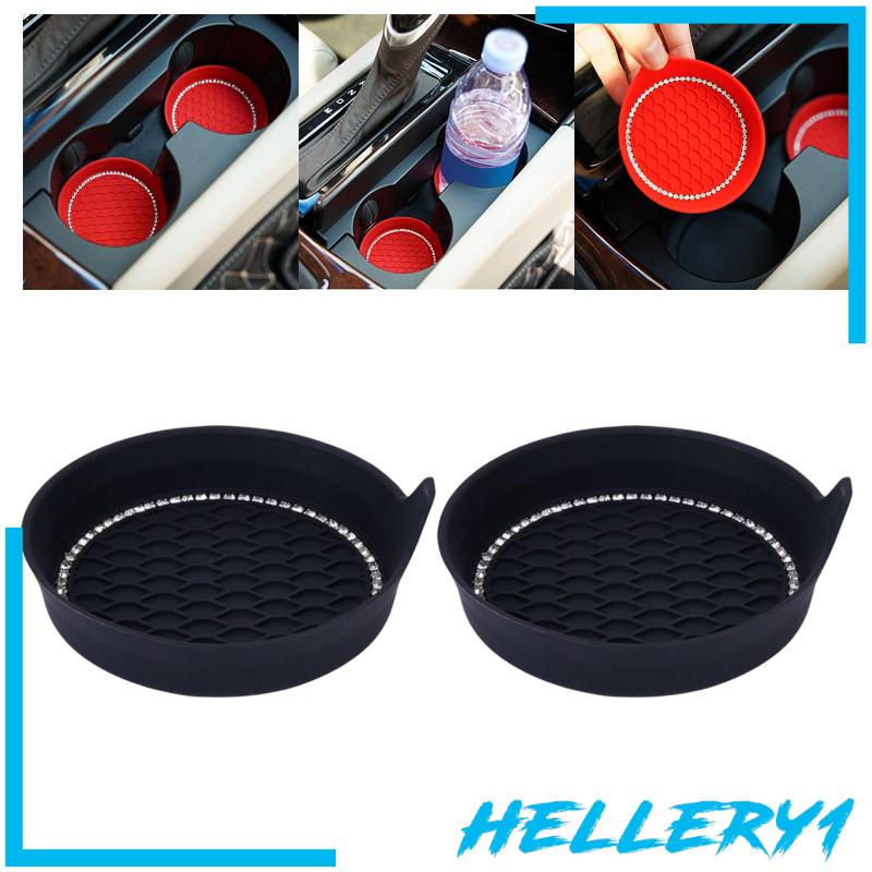 Giá Đỡ Đế Lót Cốc Bằng Silicon Chống Sốc / Trầy Xước Tiện Dụng Cho Xe Hơi / Phòng Khách