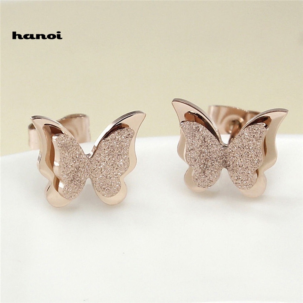 Bông Tai Hình Bướm Thời Trang Cá Tính