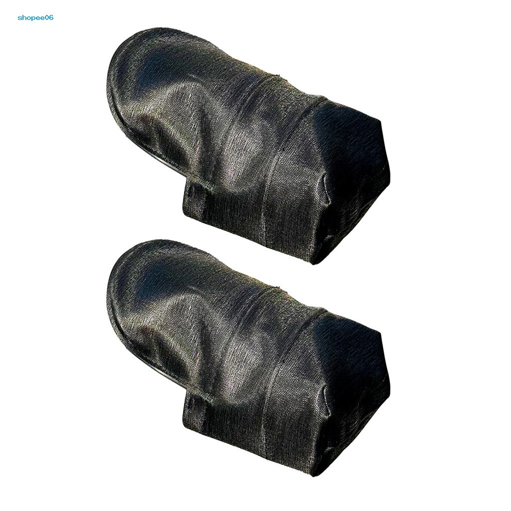 1 Cặp Găng Tay Da Giả Chống Nắng / Tia UV / Nước Thoáng Khí Tiện Dụng Khi Lái Xe Máy