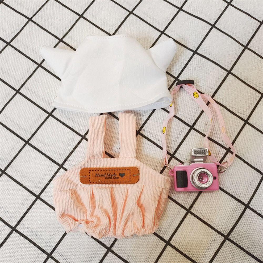 Bộ Áo Hoodie Cotton 20cm + Quần Sooc Thời Trang Xinh Xắn Chất Lượng Cao Cho Búp Bê