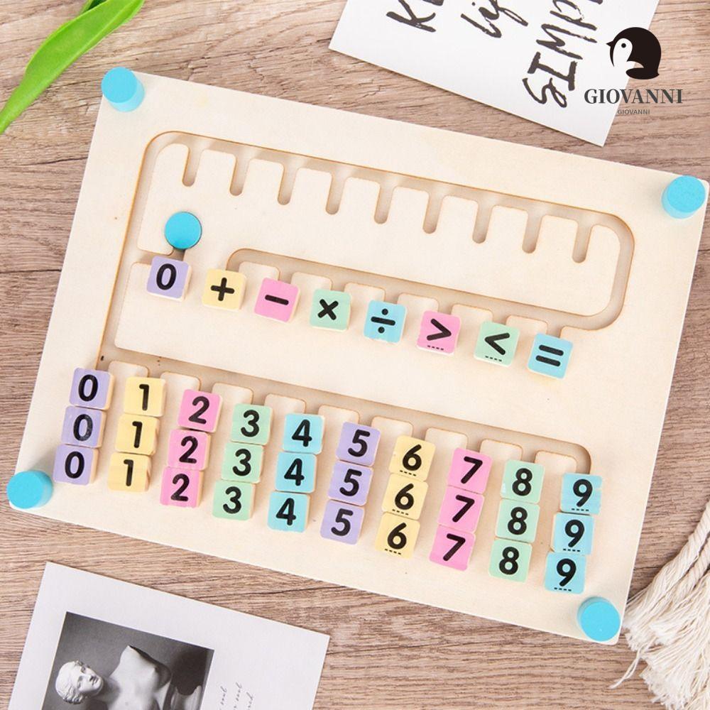 Đồ Chơi Khối Gỗ Lập Phương Hai Mặt 3D Cân Bằng Bằng Bằng Tay Hỗ Trợ Giáo Dục Bé