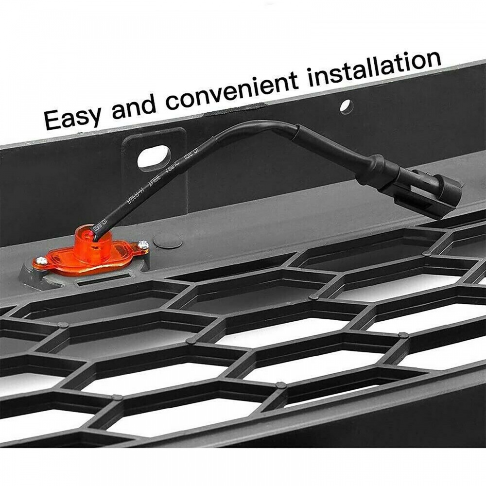 Đèn LED Mắt Đại Bàng 4 Bóng Gắn Lưới Tản Nhiệt Xe Hơi SUV Ford Toyota