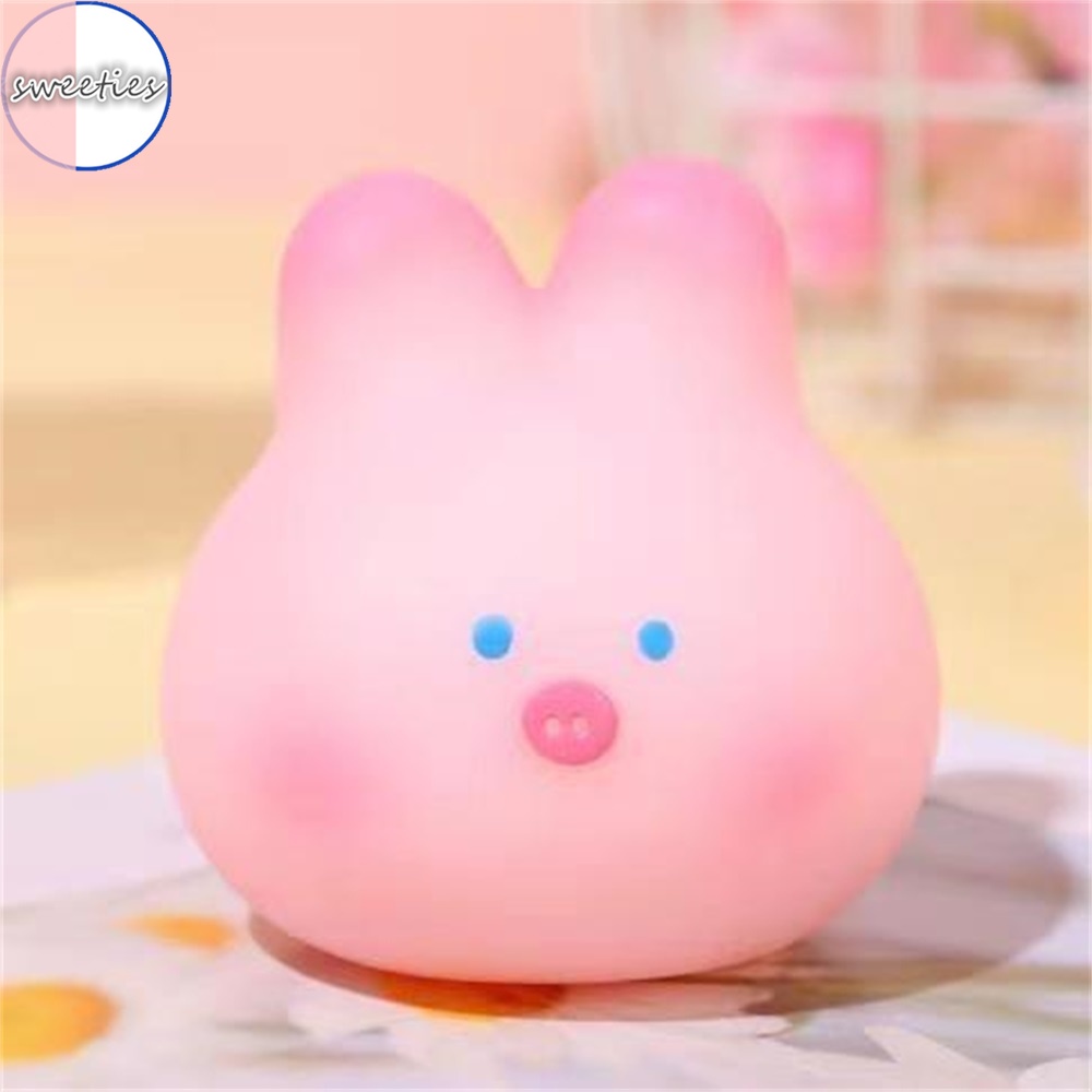 Đồ Chơi Nắn Bóp Giúp Giải Tỏa Căng Thẳng Hình Chú Heo Hồng Dễ Thương